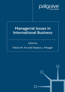 Managerial Issues in International Business