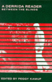 A Derrida Reader : Between the Blinds, Paperback Book A Derrida Reader : Between the Blinds, Paperback Book