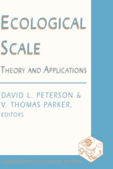 Ecological Scale : Theory and Application