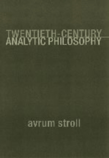 Twentieth-Century Analytic Philosophy, Paperback Book Twentieth-Century Analytic Philosophy, Paperback Book