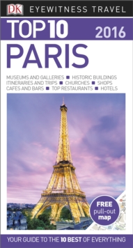 DK Eyewitness Top 10 Travel Guide: Paris, Paperback Book DK Eyewitness Top 10 Travel Guide: Paris, Paperback Book