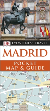 Madrid Pocket Map and Guide, Paperback Book Madrid Pocket Map and Guide, Paperback Book