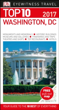 Washington DC: Eyewitness Top 10 Travel Guide, Paperback Book Washington DC: Eyewitness Top 10 Travel Guide, Paperback Book