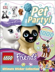 LEGO Friends Pet Party! Ultimate Sticker Collection, Paperback Book LEGO Friends Pet Party! Ultimate Sticker Collection, Paperback Book