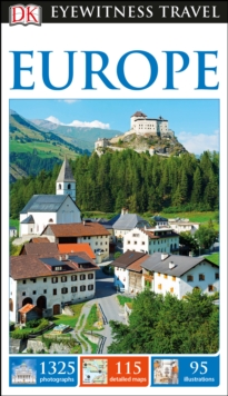 DK Eyewitness Travel Guide Europe, Paperback Book DK Eyewitness Travel Guide Europe, Paperback Book