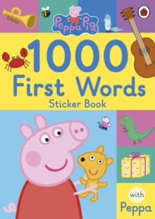 Peppa Pig: 1000 First Words Sticker Book, Paperback Book Peppa Pig: 1000 First Words Sticker Book, Paperback Book