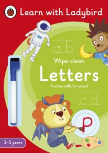 Letters: A Learn with Ladybird Wipe-Clean Activity Book 3-5 years : Ideal for home learning (EYFS)