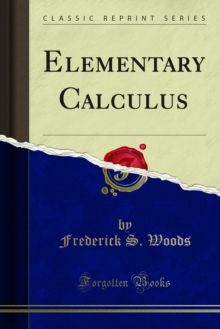 Elementary Calculus