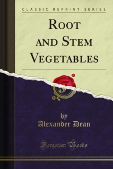 Root and Stem Vegetables