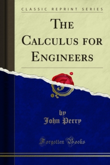 The Calculus for Engineers