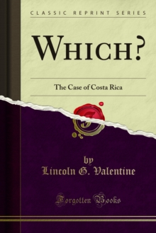 Which? : The Case of Costa Rica