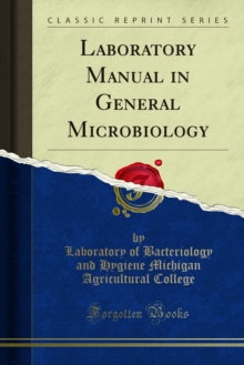 Laboratory Manual in General Microbiology