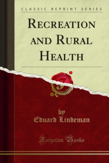 Recreation and Rural Health