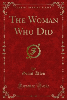 The Woman Who Did