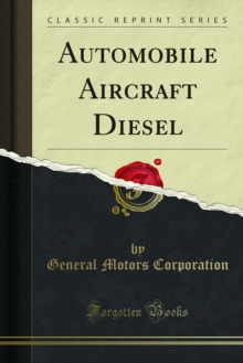 Automobile Aircraft Diesel