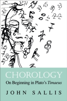 Chorology : On Beginning in Plato's Timaeus