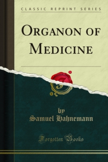 Organon of Medicine