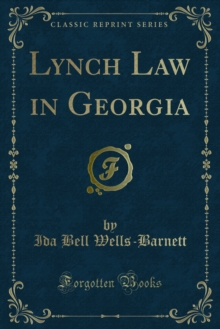 Lynch Law in Georgia