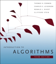 Introduction to Algorithms, Hardback Book Introduction to Algorithms, Hardback Book