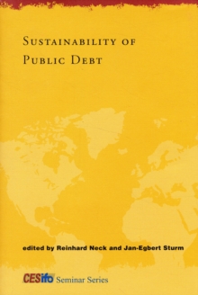 Sustainability of Public Debt, Hardback Book Sustainability of Public Debt, Hardback Book