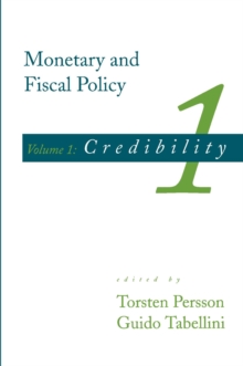 Monetary and Fiscal Policy : Credibility