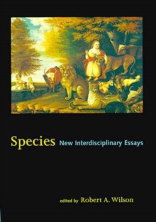 Species : New Interdisciplinary Essays