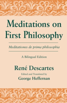 Meditations on First Philosophy, Paperback Book Meditations on First Philosophy, Paperback Book