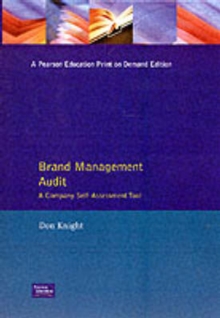 Brand Management Audit, Paperback / softback Book Brand Management Audit, Paperback / softback Book