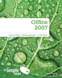 Microsoft Office 2007 in Simple Steps, Paperback Book Microsoft Office 2007 in Simple Steps, Paperback Book