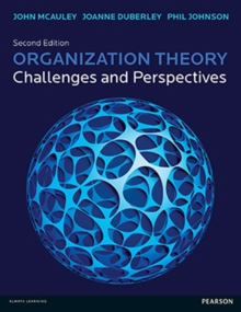 Organization Theory : Challenges And Perspectives