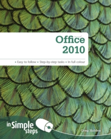 Office 2010 in Simple Steps, Paperback Book Office 2010 in Simple Steps, Paperback Book