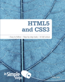 HTML5 and CSS3 in Simple Steps, Paperback Book HTML5 and CSS3 in Simple Steps, Paperback Book