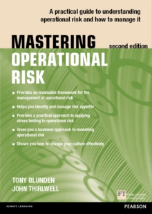 Mastering Operational Risk PDF eBook