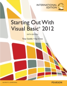 eBook Instant Access - for Starting Out With Visual Basic, International Edition