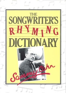 Songwriter's Rhyming Dictionary, Paperback Book Songwriter's Rhyming Dictionary, Paperback Book