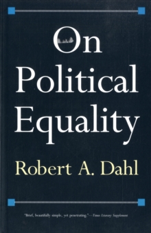 On Political Equality, Paperback / softback Book On Political Equality, Paperback / softback Book
