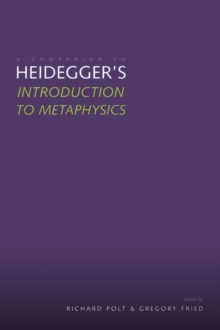 A Companion to Heidegger's "Introduction to Metaphysics"