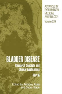 Bladder Disease : Research Concepts and Clinical Applications