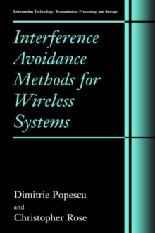 Interference Avoidance Methods for Wireless Systems