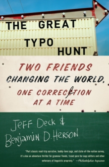 The Great Typo Hunt, Paperback / softback Book The Great Typo Hunt, Paperback / softback Book