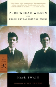 Pudd'nhead Wilson and Those Extraordinary Twins