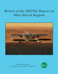 Review of the MEPAG Report on Mars Special Regions