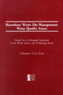 Hazardous Waste Site Management : Water Quality Issues