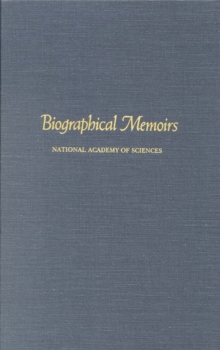 Biographical Memoirs : Volume 71