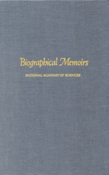 Biographical Memoirs : Volume 72