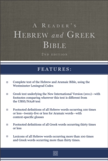 A Reader's Hebrew and Greek Bible : Second Edition