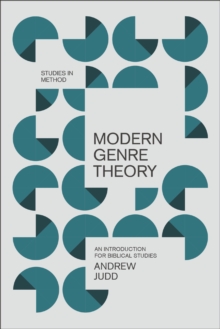 Modern Genre Theory : An Introduction for Biblical Studies