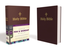 NRSV, Pew and Worship Bible, Hardcover, Burgundy, Comfort Print, Hardback Book NRSV, Pew and Worship Bible, Hardcover, Burgundy, Comfort Print, Hardback Book