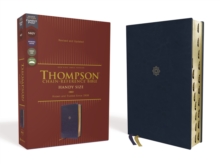 NKJV, Thompson Chain-Reference Bible, Handy Size, Leathersoft, Navy, Red Letter, Thumb Indexed, Comfort Print