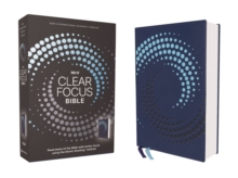 NIrV, Clear Focus Bible, Leathersoft, Navy : Read more of the Bible with better focus using the Bionic Reading Method